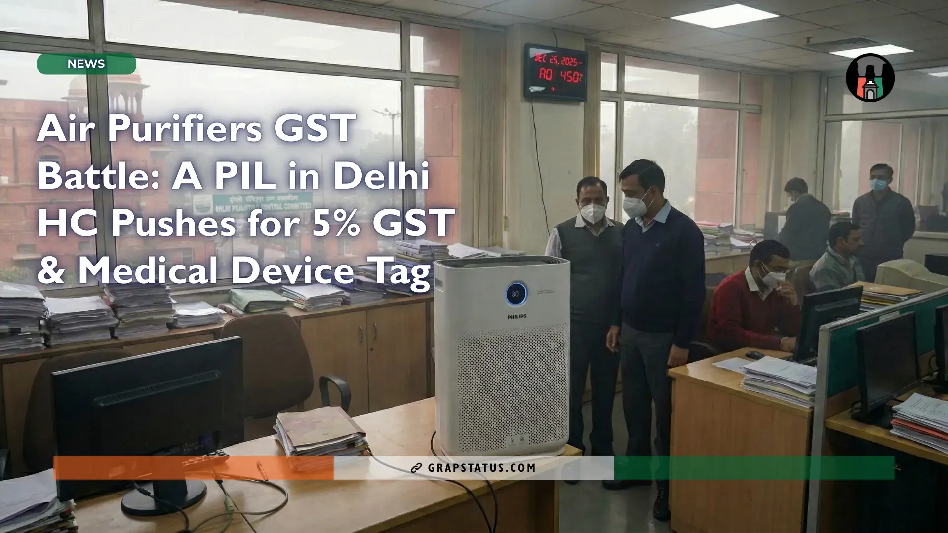 Air Purifiers GST Battle: A PIL in Delhi HC Pushes for 5% GST & Medical Device Tag