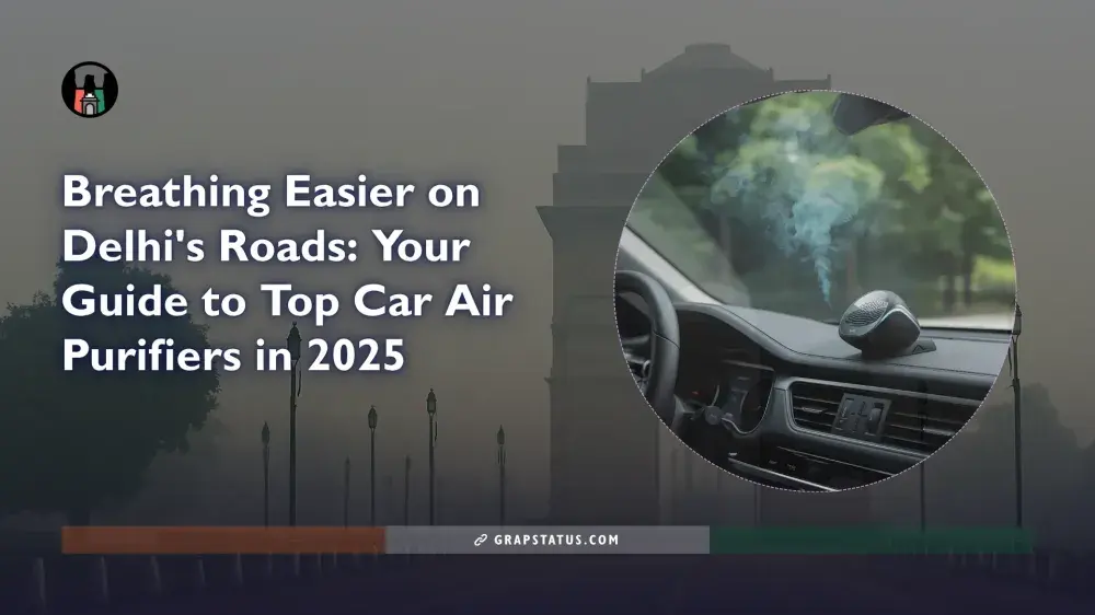 Breathing Easier on Delhi’s Roads: Your Guide to Top Car Air Purifiers in 2025